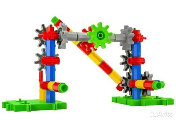 Конструктор korbo 180 деталей в контейнере