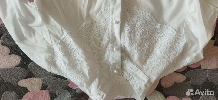 Рубашка школьная