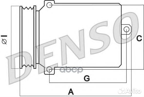 Компрессор кондиционера BMW E90 2.5-3.0 2005-20