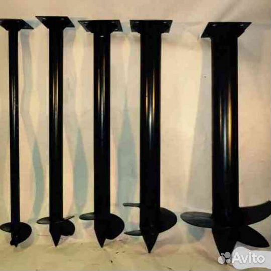 Монтаж винтовых свай Перенос дома