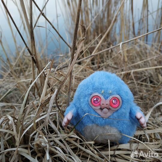 Игрушки в смешанной технике Бибо из Рик и Морти