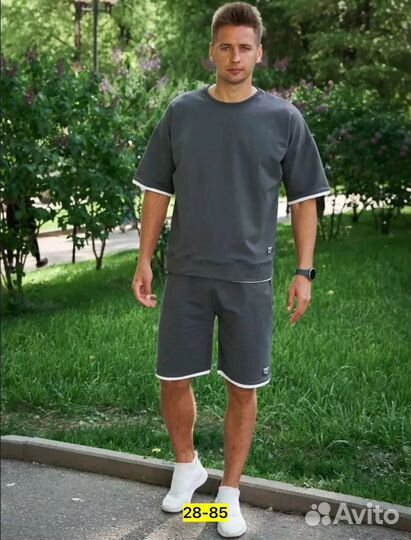Костюм шорты и футболка