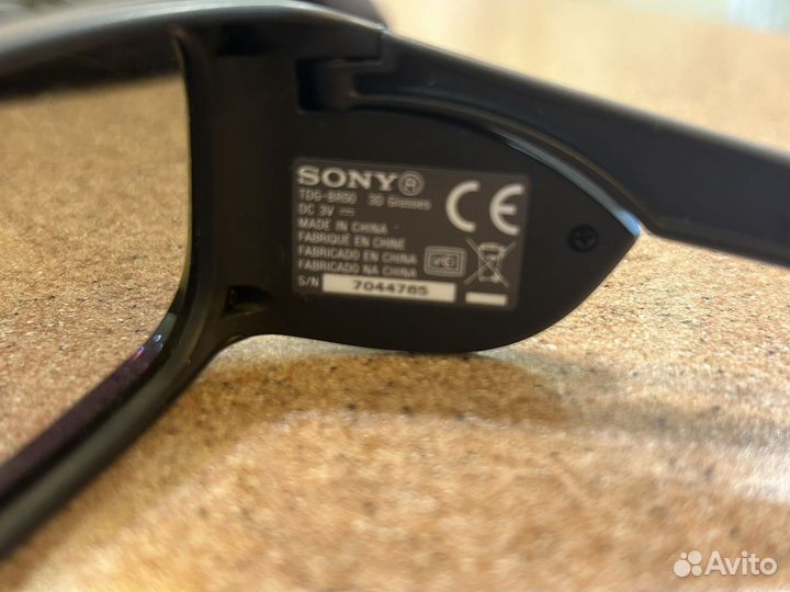 Очки sony tdg br50