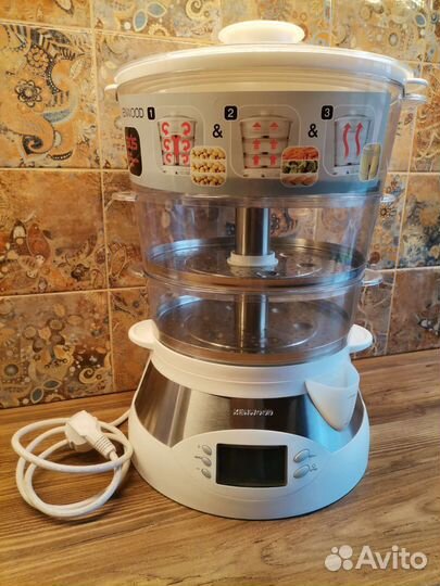 Пароварка kenwood