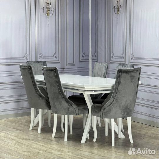 Столы и стулья новые/обеденная группа стол стулья