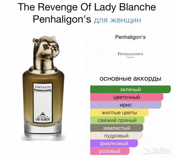 Духи The Revenge Of Lady Blanche Penhaligon's