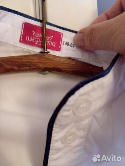 Школьные блузки для девочки 140 146