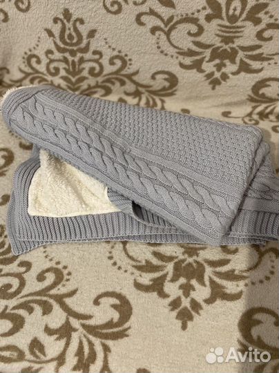 Конверт одеяло на выписку тёплый