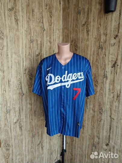 Джерси/Лос Анджелес/Футболка/Рубашка/Доджерс