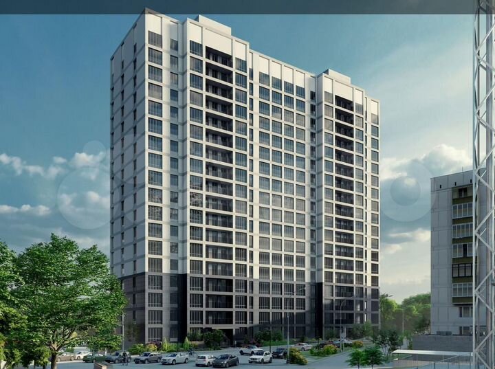 2-к. квартира, 88,4 м², 9/16 эт.