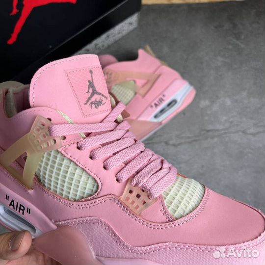 Nike Air Jordan 4 Off-White Sail Pink