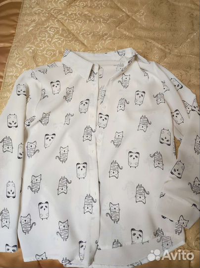 Бродаю блузку 42-44 на девочку