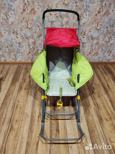 Детские санки коляска бу