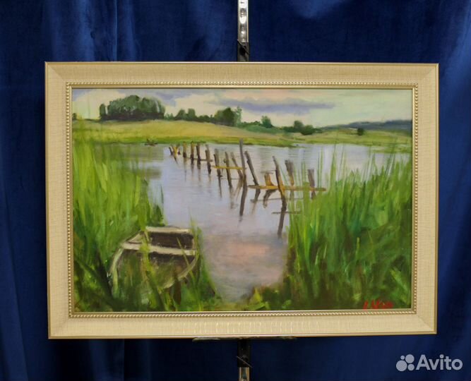Картина маслом на холсте 