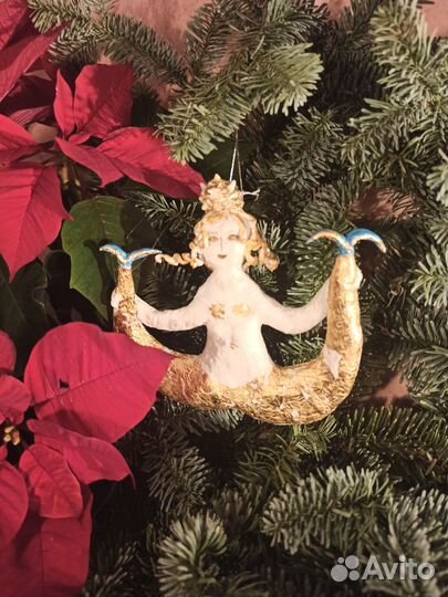 Игрушки ручной работы для ёлки и интерьера