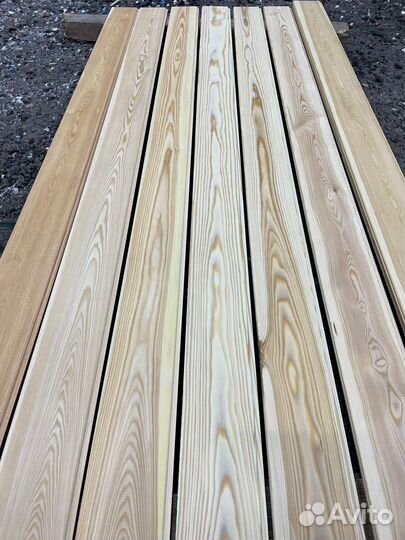 Вагонка штиль из лиственницы 14х110х3000-4000мм