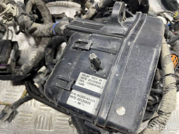 Проводка двс Kia Rio