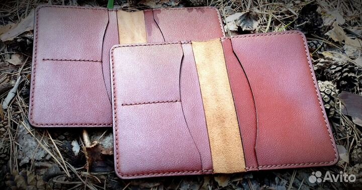 Обложка для документов. Натуральная кожа