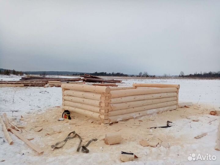 Дрова срубы на заказ