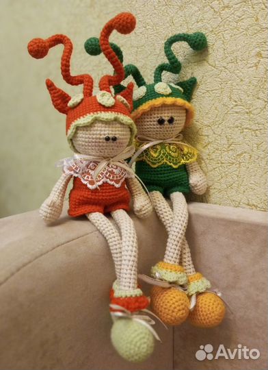 Интерьерная кукла ручной работы