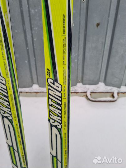 Лыжи беговые fisher skating cold