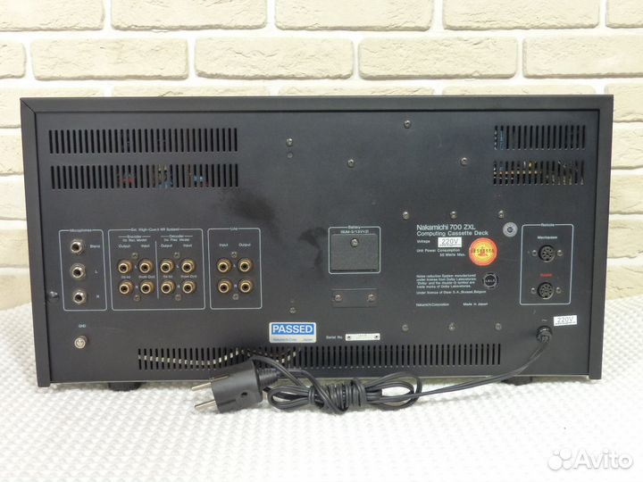 Nakamichi 700 ZXL izxl кас дека