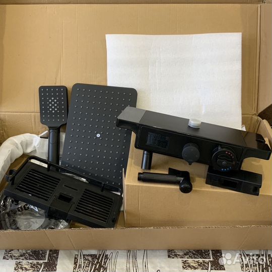 Душевая система с тропическим душем дисплеем 4в1