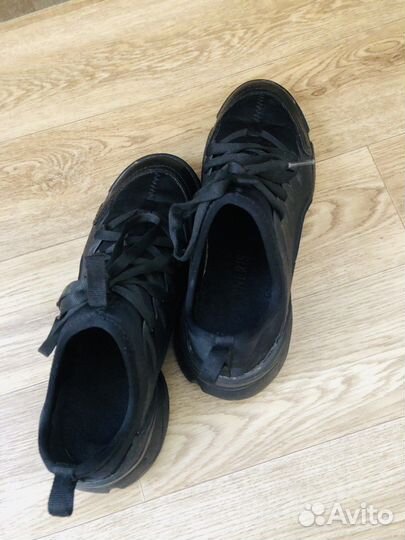 Массивные полуботинки кроссовки весна-осень