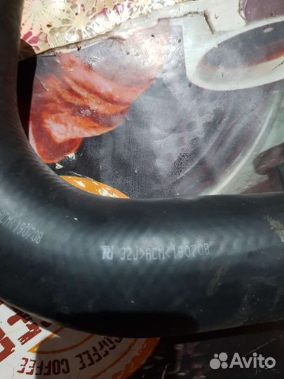 Патрубок интеркулера прадо 150 2.8 дизель