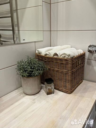 Корзина - короб плетёный