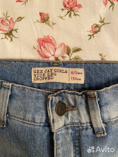 Брюки кюлоты для девочек