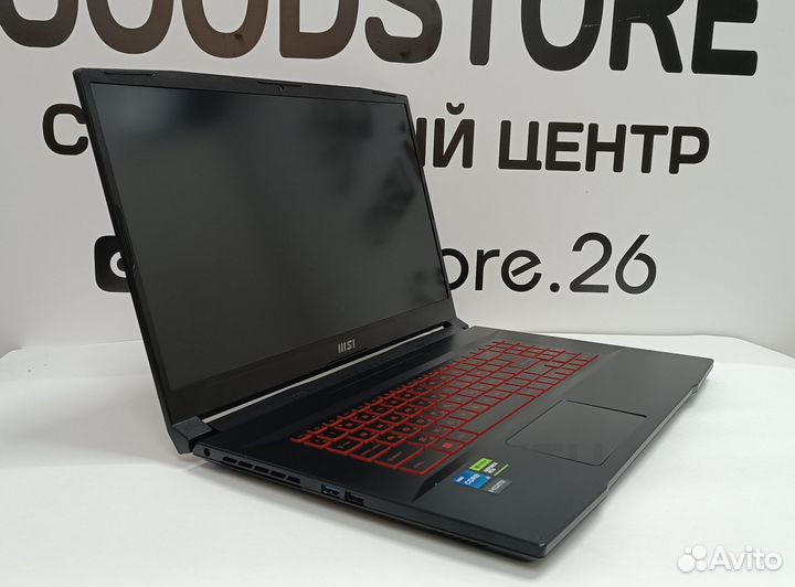 Игровой ноутбук 17.3-144GHz MSI i5-11/GTX2050/озу8