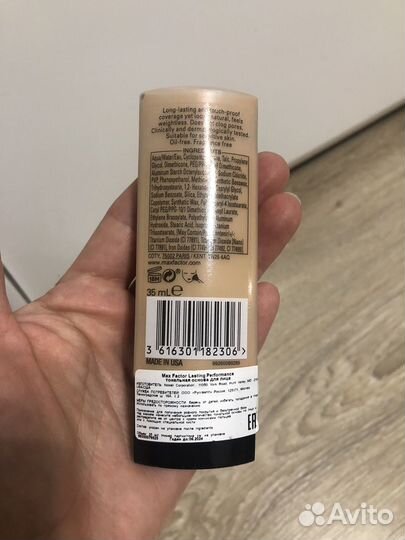 Крем тональный MAX factor оригинал