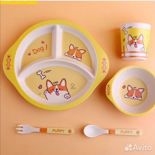 Детская эко посуда