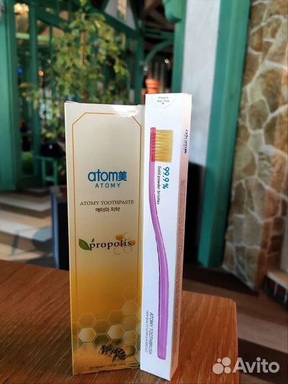 Зубная паста Атоми 4 шт