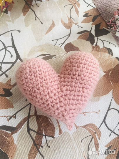 Вязаное сердечко