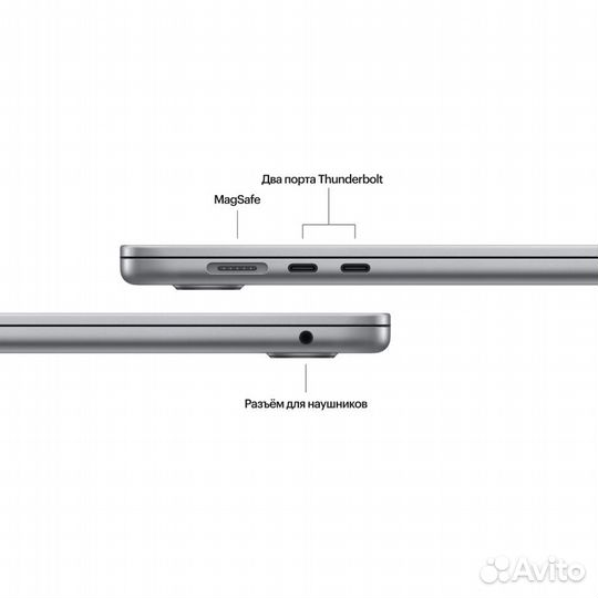 MacBook Air 15 M3 8/256 гб SSD Space Gray