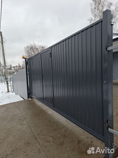 Ворота откатные автоматические