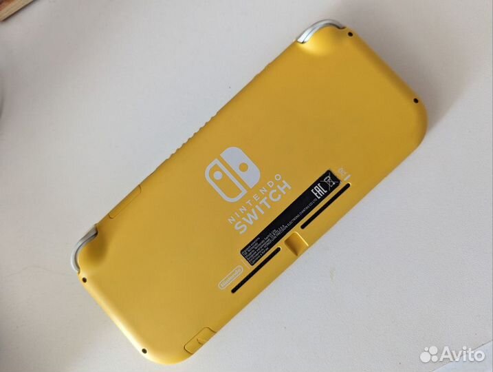 Nintendo switch lite прошитая 128гб