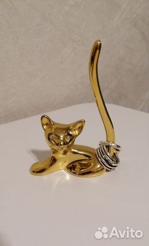 Подставка для колец кошка купить в Москве | Личные вещи | Авито