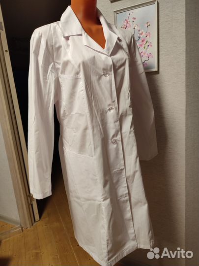 Рубашка медицинская чёрная 42 44