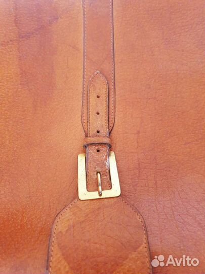 Кожаный чемодан СССР