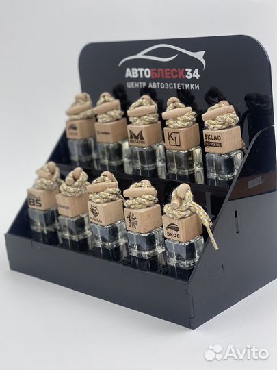 Ароматизатор стеклянный флакон в машину 8мл