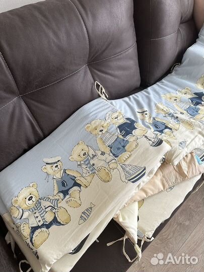 Бортики и подушечки