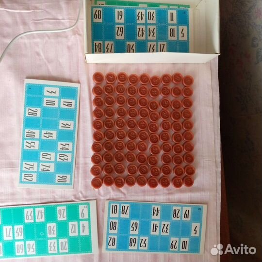 Лото. Игра настольная СССР