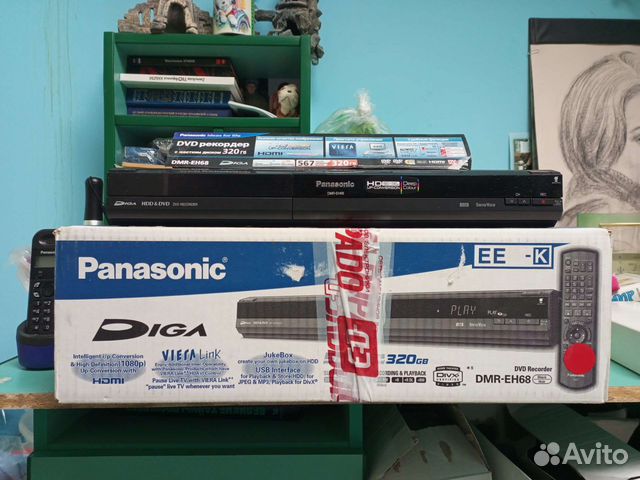 DVD рекордеры Panasonic DMR-EH68