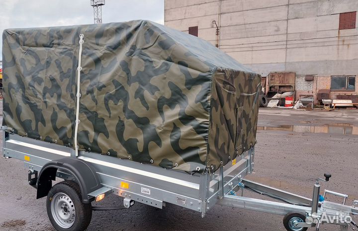 Прицеп 2,8х1,5 на подрамнике рессора Газель