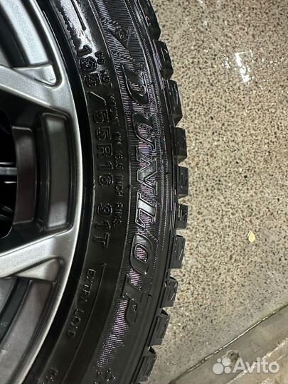 Литые диски р 16 4 100 с зимней резиной