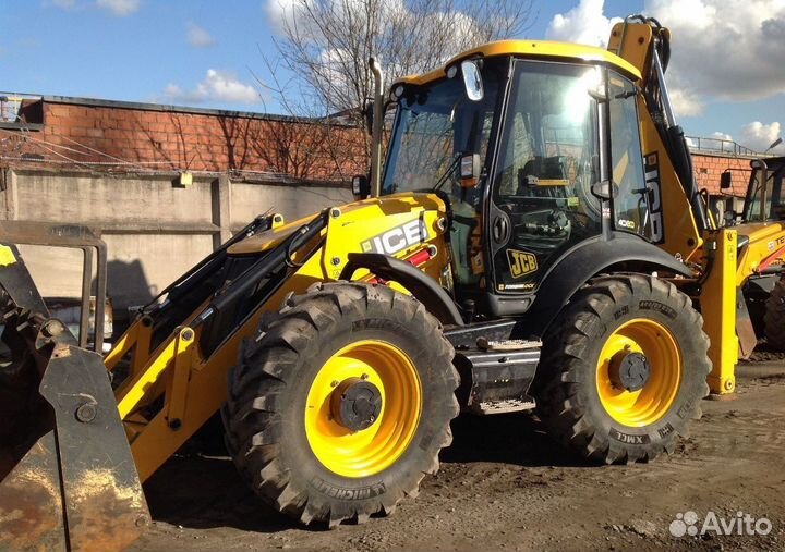 Услуги экскаватора погрузчика JCB / аренда jсb