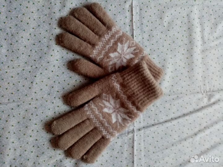 Перчатки зимние женские